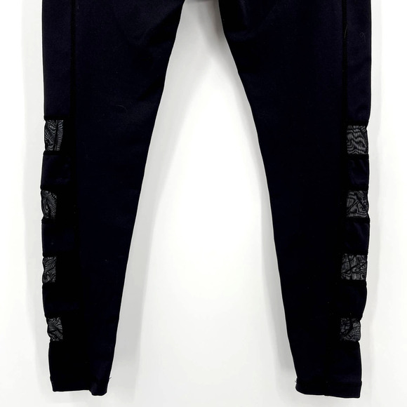 Senita Athletics Fierce Pant Mesh Cutout Legging Black Size XS Sheer Mesh Panels - Picture 10 of 12